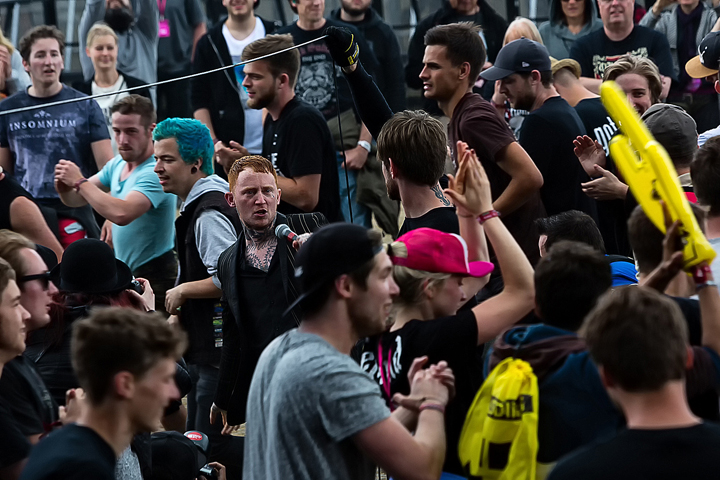 Frank Carter & The Rattlesnakes @ Rock Am Ring 2017, foto 8, foto's door Edwin Houdevelt - FrontView Magazine
