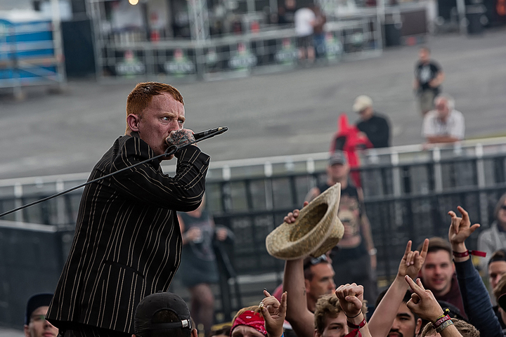 Frank Carter & The Rattlesnakes @ Rock Am Ring 2017, foto 9, foto's door Edwin Houdevelt - FrontView Magazine