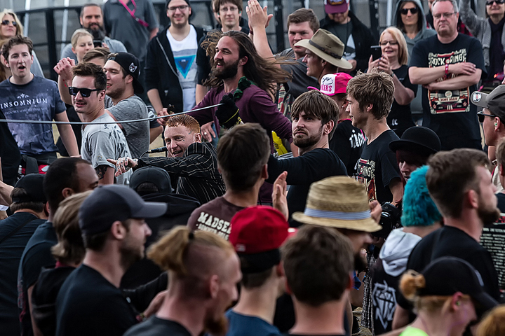 Frank Carter & The Rattlesnakes @ Rock Am Ring 2017, foto 11, foto's door Edwin Houdevelt - FrontView Magazine