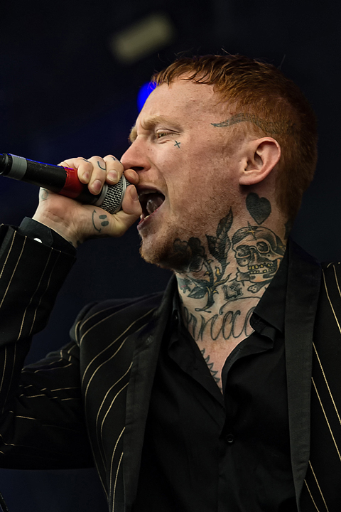 Frank Carter & The Rattlesnakes @ Rock Am Ring 2017, foto 12, foto's door Edwin Houdevelt - FrontView Magazine