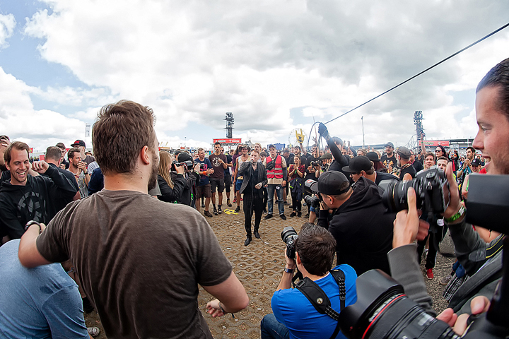 Frank Carter & The Rattlesnakes @ Rock Am Ring 2017, foto 13, foto's door Edwin Houdevelt - FrontView Magazine