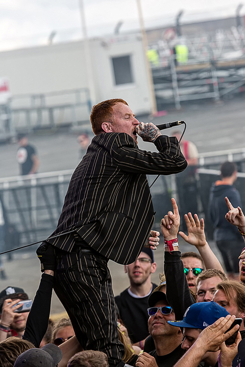 Frank Carter & The Rattlesnakes @ Rock Am Ring 2017, foto 15, foto's door Edwin Houdevelt - FrontView Magazine
