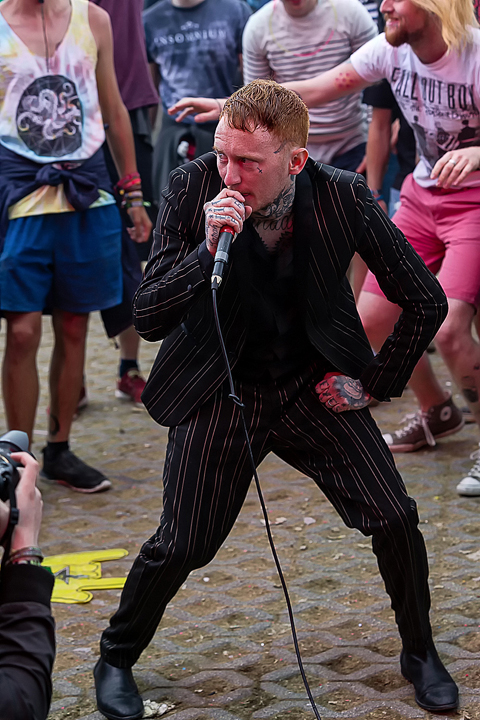 Frank Carter & The Rattlesnakes @ Rock Am Ring 2017, foto 22, foto's door Edwin Houdevelt - FrontView Magazine
