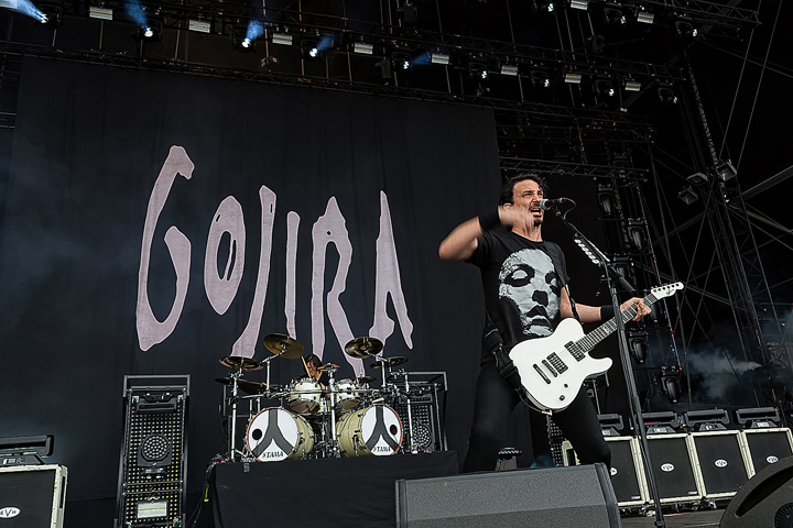 Gojira @ Rock Am Ring 2017, foto 5, foto's door Edwin Houdevelt - FrontView Magazine