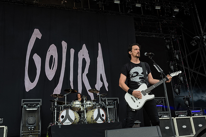 Gojira @ Rock Am Ring 2017, foto 9, foto's door Edwin Houdevelt - FrontView Magazine