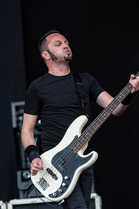 Gojira @ Rock Am Ring 2017, foto 12, foto's door Edwin Houdevelt - FrontView Magazine