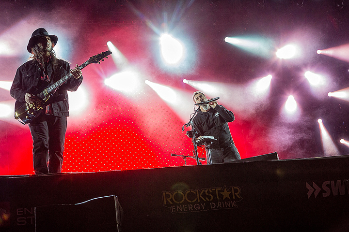 System Of A Down @ Rock Am Ring 2017, foto 2, foto's door Edwin Houdevelt - FrontView Magazine