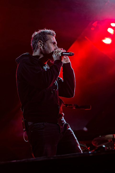 System Of A Down @ Rock Am Ring 2017, foto 12, foto's door Edwin Houdevelt - FrontView Magazine