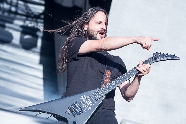 Gojira @ Download Paris 2017, picture 4, photographed by Dorien Goetschalckx - FrontView Magazine