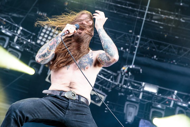 Kvelertak @ Download Paris 2017, foto 1, foto's door Dorien Goetschalckx - FrontView Magazine