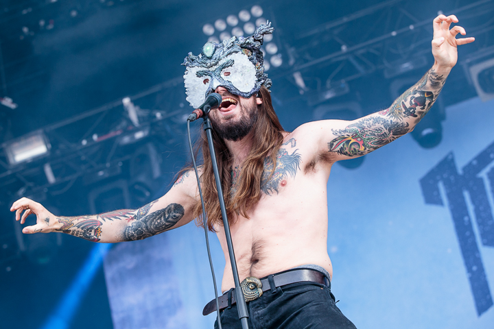 Kvelertak @ Download Paris 2017, foto 5, foto's door Dorien Goetschalckx - FrontView Magazine