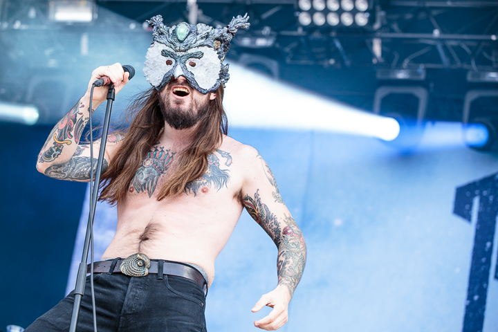 Kvelertak @ Download Paris 2017, foto 7, foto's door Dorien Goetschalckx - FrontView Magazine