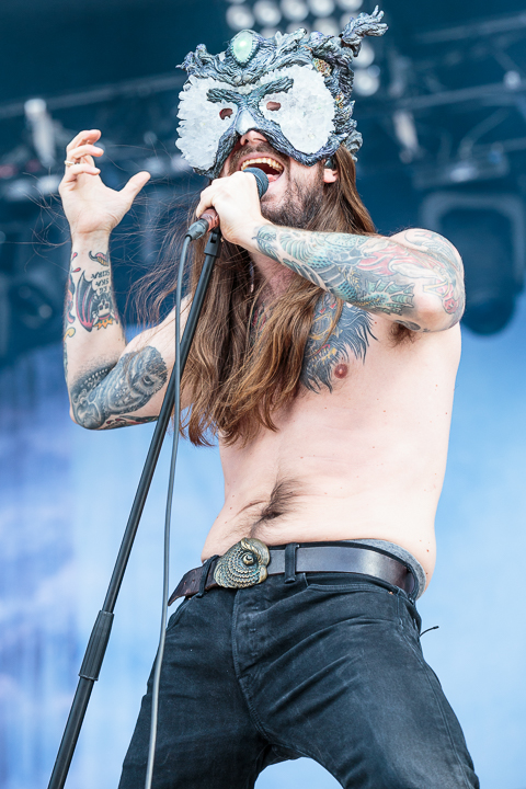 Kvelertak @ Download Paris 2017, foto 8, foto's door Dorien Goetschalckx - FrontView Magazine