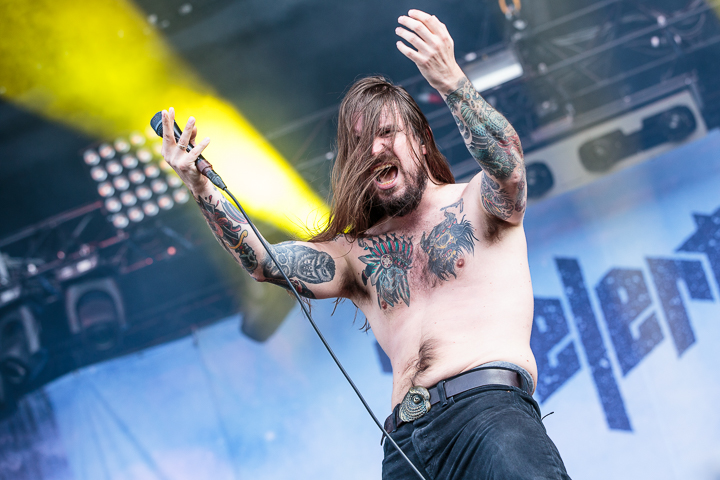 Kvelertak @ Download Paris 2017, foto 17, foto's door Dorien Goetschalckx - FrontView Magazine