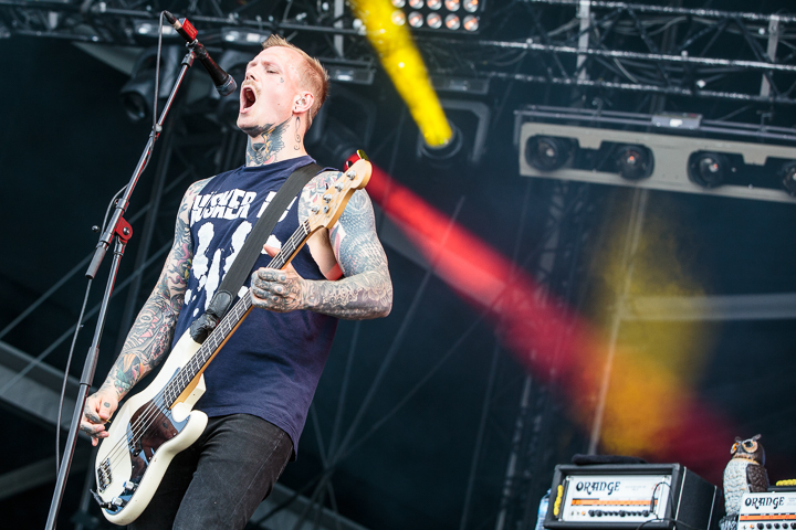 Kvelertak @ Download Paris 2017, foto 18, foto's door Dorien Goetschalckx - FrontView Magazine
