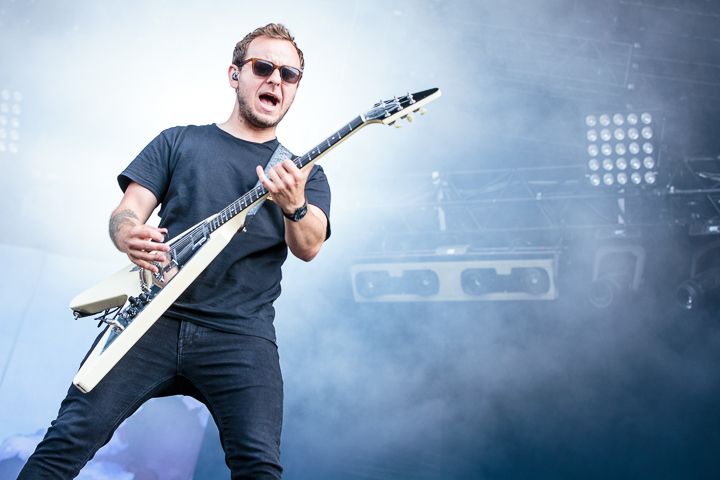 Kvelertak @ Download Paris 2017, foto 19, foto's door Dorien Goetschalckx - FrontView Magazine