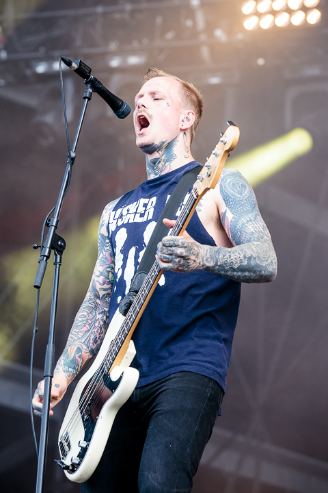 Kvelertak @ Download Paris 2017, foto 20, foto's door Dorien Goetschalckx - FrontView Magazine