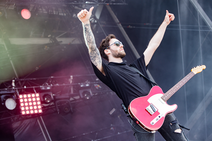Mallory Knox @ Download Paris 2017, picture 13, photographed by Dorien Goetschalckx - FrontView Magazine