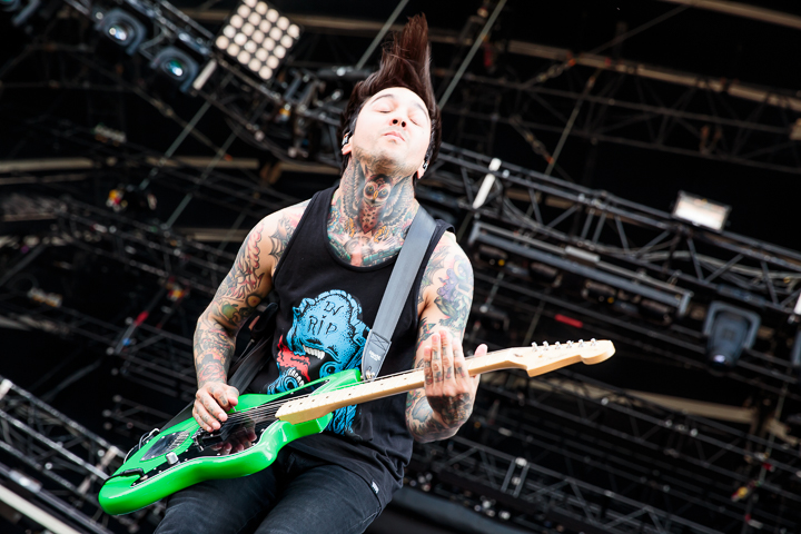 Pierce The Veil @ Download Paris 2017, picture 4, photographed by Dorien Goetschalckx - FrontView Magazine