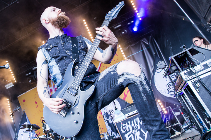 The Charm The Fury @ Download Paris 2017, foto 5, foto's door Dorien Goetschalckx - FrontView Magazine