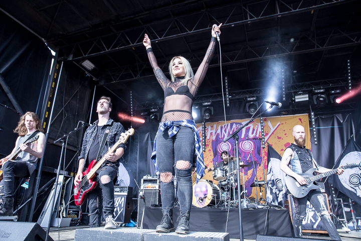 The Charm The Fury @ Download Paris 2017, foto 10, foto's door Dorien Goetschalckx - FrontView Magazine