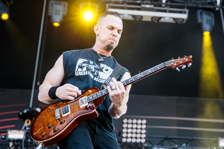 Alter Bridge @ Download Paris 2017, foto 2, foto's door Dorien Goetschalckx - FrontView Magazine