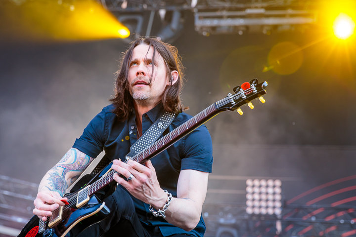Alter Bridge @ Download Paris 2017, foto 7, foto's door Dorien Goetschalckx - FrontView Magazine
