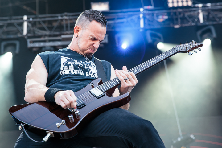 Alter Bridge @ Download Paris 2017, foto 10, foto's door Dorien Goetschalckx - FrontView Magazine