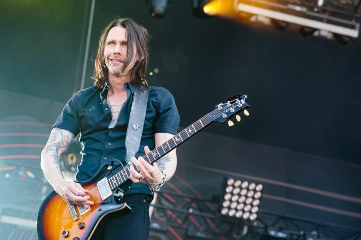 Alter Bridge @ Download Paris 2017, foto 11, foto's door Dorien Goetschalckx - FrontView Magazine