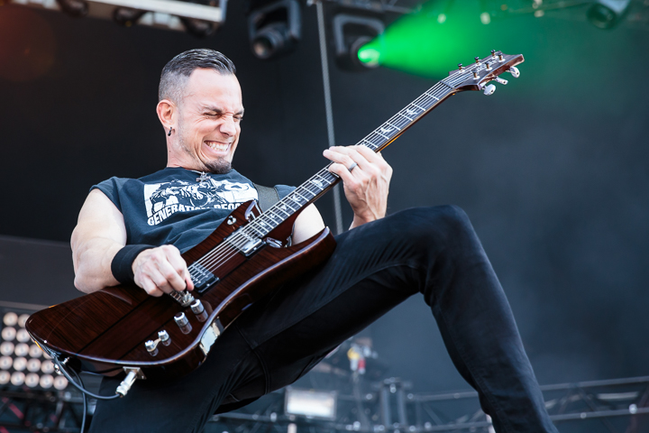 Alter Bridge @ Download Paris 2017, foto 12, foto's door Dorien Goetschalckx - FrontView Magazine