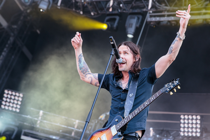 Alter Bridge @ Download Paris 2017, foto 13, foto's door Dorien Goetschalckx - FrontView Magazine