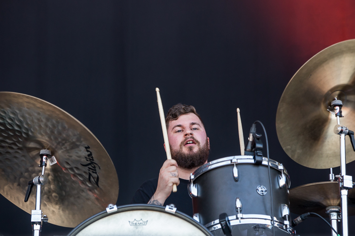 Black Foxxes @ Download Paris 2017, picture 4, photographed by Dorien Goetschalckx - FrontView Magazine
