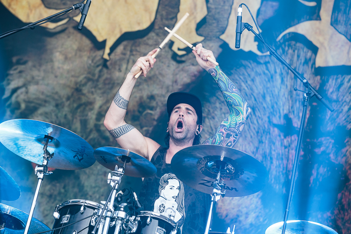 Devildriver @ Download Paris 2017, foto 2, foto's door Dorien Goetschalckx - FrontView Magazine