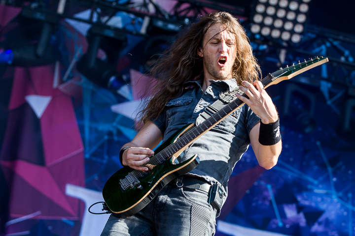 Epica @ Download Paris 2017, picture 4, photographed by Dorien Goetschalckx - FrontView Magazine