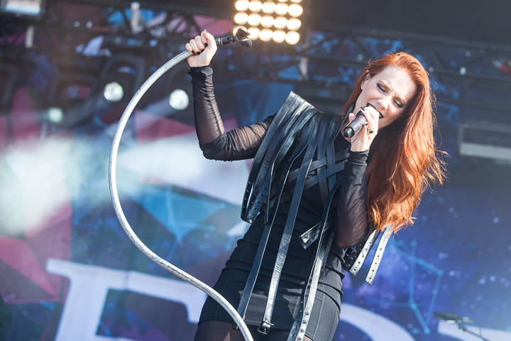 Epica @ Download Paris 2017, picture 5, photographed by Dorien Goetschalckx - FrontView Magazine