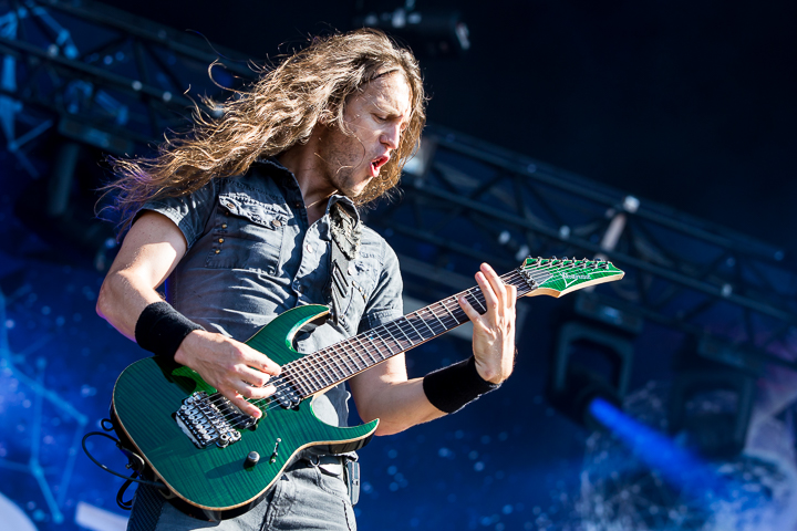 Epica @ Download Paris 2017, picture 8, photographed by Dorien Goetschalckx - FrontView Magazine