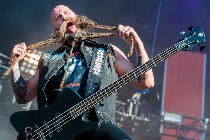 Five Finger Death Punch @ Download Paris 2017, foto 6, foto's door Dorien Goetschalckx - FrontView Magazine