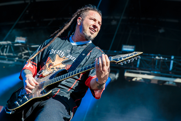 Five Finger Death Punch @ Download Paris 2017, foto 8, foto's door Dorien Goetschalckx - FrontView Magazine