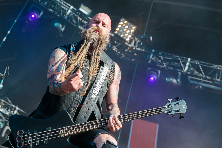 Five Finger Death Punch @ Download Paris 2017, foto 9, foto's door Dorien Goetschalckx - FrontView Magazine
