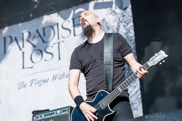Paradise Lost @ Download Paris 2017, foto 4, foto's door Dorien Goetschalckx - FrontView Magazine