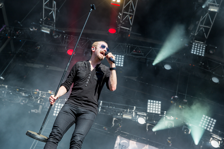 Paradise Lost @ Download Paris 2017, foto 1, foto's door Dorien Goetschalckx - FrontView Magazine
