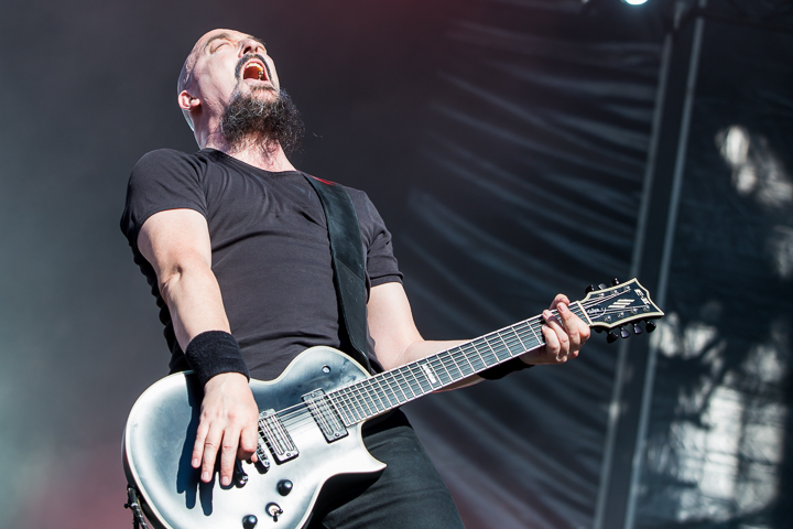 Paradise Lost @ Download Paris 2017, foto 2, foto's door Dorien Goetschalckx - FrontView Magazine