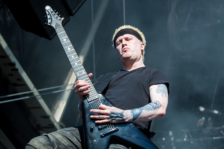 Paradise Lost @ Download Paris 2017, foto 4, foto's door Dorien Goetschalckx - FrontView Magazine