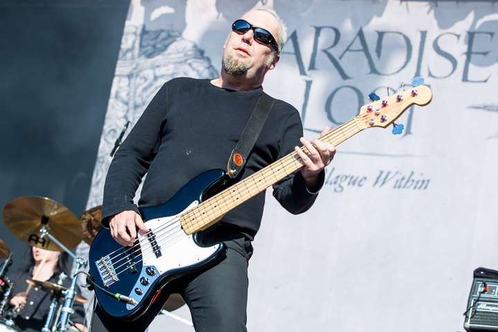 Paradise Lost @ Download Paris 2017, foto 6, foto's door Dorien Goetschalckx - FrontView Magazine