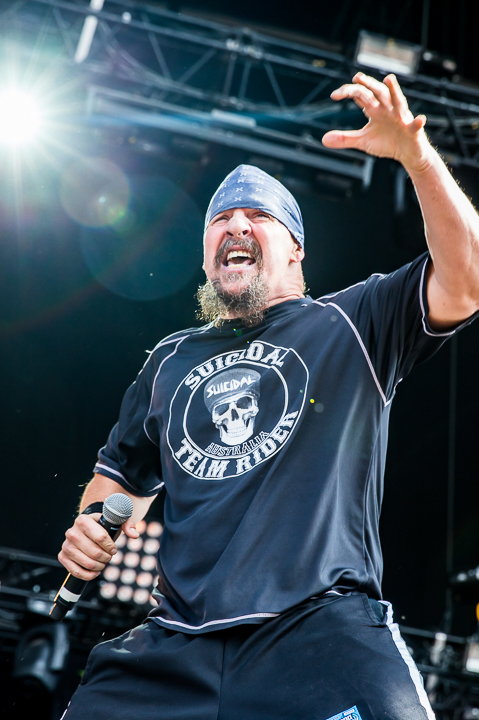 Suicidal Tendencies @ Download Paris 2017, foto 1, foto's door Dorien Goetschalckx - FrontView Magazine