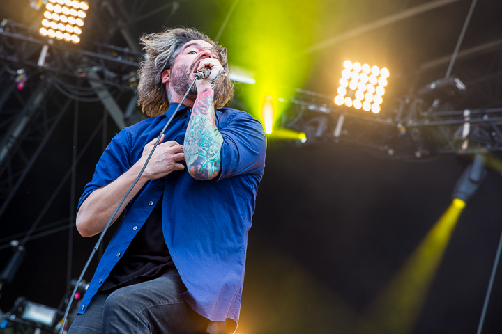 Suicide Silence @ Download Paris 2017, foto 1, foto's door Dorien Goetschalckx - FrontView Magazine