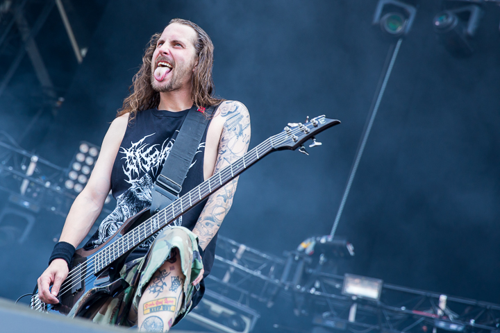 Suicide Silence @ Download Paris 2017, foto 4, foto's door Dorien Goetschalckx - FrontView Magazine