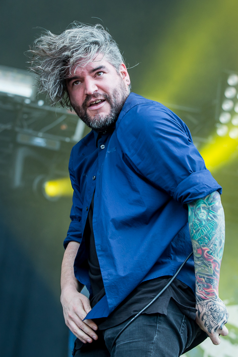 Suicide Silence @ Download Paris 2017, foto 11, foto's door Dorien Goetschalckx - FrontView Magazine