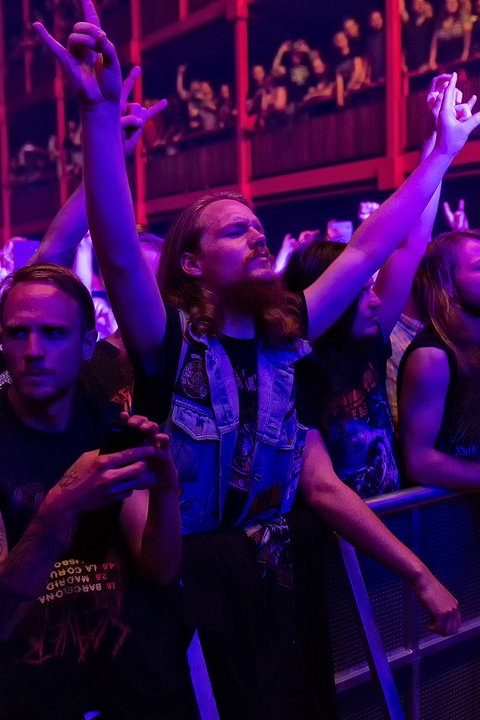 Slayer @ Ancienne Belgique, picture 2, photographed by Edwin Houdevelt - FrontView Magazine
