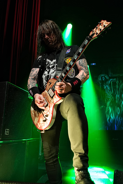 Slayer @ Ancienne Belgique, picture 9, photographed by Edwin Houdevelt - FrontView Magazine
